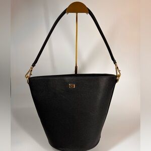 D&G Elegant Black Bucket Bag